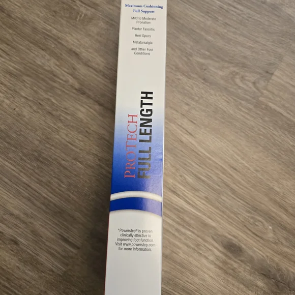 ProTech Full Length Orthotic Supports - Black and Blue - Picture 6 of 9